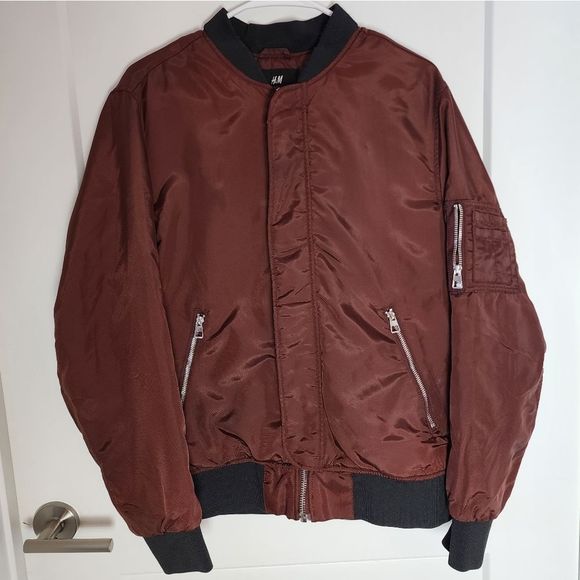 H&M Jackets & Coats Hm Bomber Jacket Poshmark